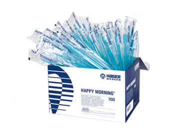 Brosses à dents Happy Morning brosse à dents à jeter avec dentifrice  img
