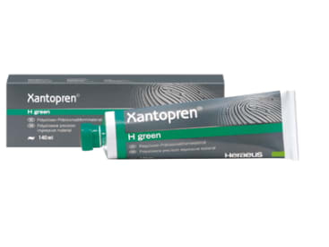 C-siliconen afdrukmateriaal Xantopren H groen  img