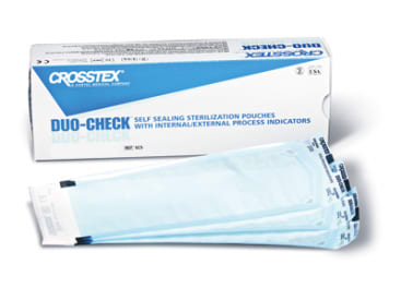 Sterilisatiezakjes / sterilisatierollen / sterilisatiepapier Duo-Check self-seal sterilization pouches (9 x 13 cm) img