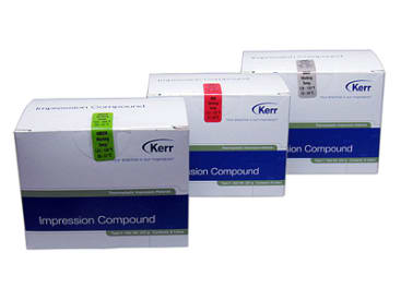 Beetregistratie materiaal Impression compound cakes img