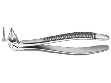 Pince pour extraction Davier racines fragments inférieures img