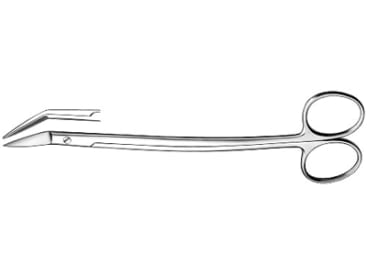 Ciseaux Ciseaux à gencive Dean courbés dentelés 17cm img