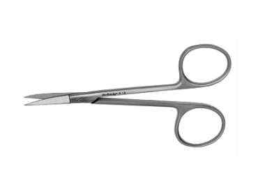 Scharen  Tandvleesschaar Iris gebogen 11,5cm  img