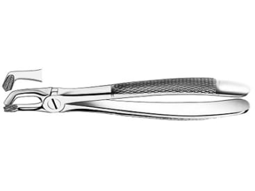 Pince pour extraction Davier dents de sagesse inférieures 48|38 img