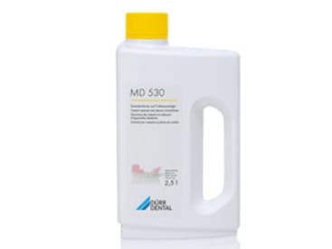 Reiniging van cementresten MD 530 cementverwijderaar en prothesereiniger img