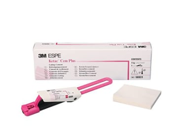 Ciment dentaire permanent Ketac Cem Plus Luting Cement trial kit  img