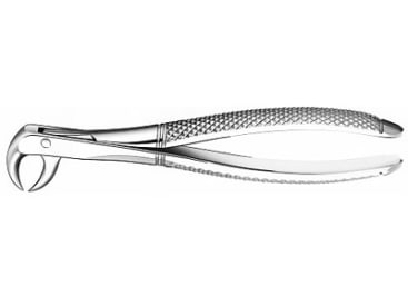 Tandarts tangen Extractietang "cow-horn beak" B molaren onder klein model img