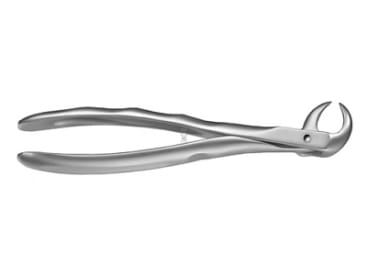 Tandarts tangen Extractietang "cow-horn beak" C molaren onder LiquidSteel img