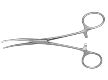 Pinces hémostatiques Pince hémostatique Kocher 1x2 courbé 14cm img