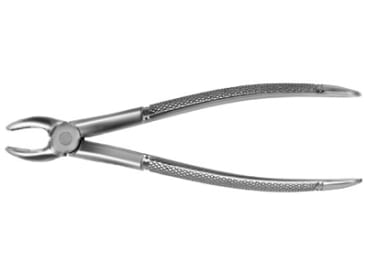 Pince pour extraction Davier anterieurs supérieures finition mate img