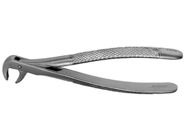 Davier molaires inférieures dentelé finition mate img
