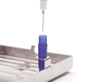 Staander voor injectiespuiten Naaldhouder voor cassette  img