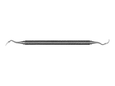 Détartreur dentaire Détartreur faucille #204 courbé Satin Steel img