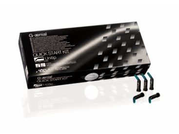 Universeel tandheelkundig composietmateriaal G-aenial Quick Start Kit unitip  img