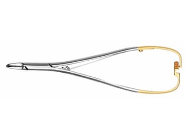 Porte-aiguilles Porte-aiguille Lichtenberg 17cm avec des incrustations de métal dur img