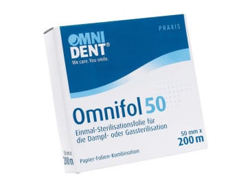 Sterilisatiezakjes / sterilisatierollen / sterilisatiepapier Omnifol 50 sterilisatierol 50 mm img