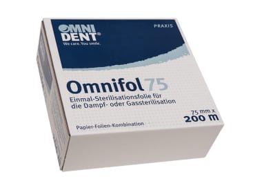 Sterilisatiezakjes / sterilisatierollen / sterilisatiepapier Omnifol 75 sterilisatierol 75 mm img
