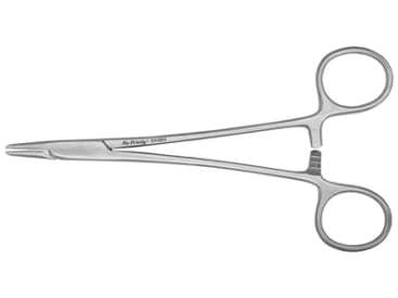 Naaldvoerders Naaldvoerder Mayo Hegar gegroefd 16cm  img