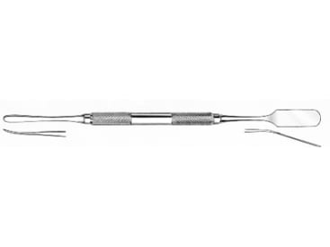Extractie elevators voor tandartsen Raspatorium Prichard 11x28 mm / 5 mm 19,5 cm img