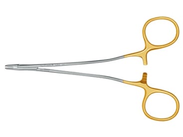 Porte-aiguilles Porte-aiguille Mathieu-Kocher à crémaillaire interne 14cm PermaSharp img