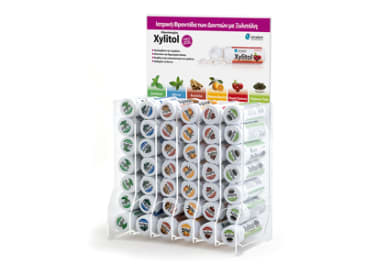 Kauwgom / pastilles / frisse adem Xylitol assortiment + verdeeldoos  img