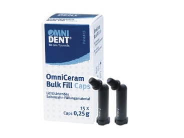 Bulk-vul composiet voor tandheelkunde OmniCeram Bulk Fill caps img
