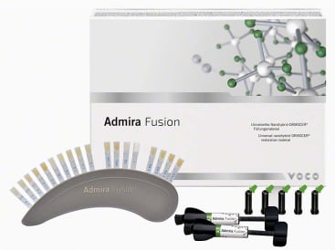 Universeel tandheelkundig composietmateriaal Admira Fusion set + bond spuit  img
