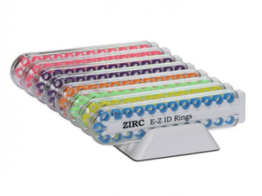 Anneaux et tapes de marquage Anneaux E-Z ID Assortiment « vibrant » - XL img