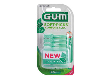 Interdentale ragers GUM SOFT-PICKS COMFORT FLEX MINT BLISTER img