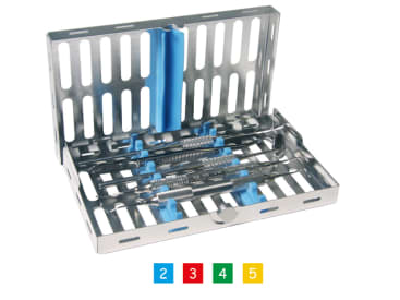 Cassettes pour le stockage des instruments Cassette inox 18x14 (6) img