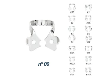 Digues - crampons Dental Dam crampon à digue avec ailettes img
