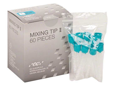 Naalden voor tandheelkundige procedures Mixing tips II grootte L blauw  img