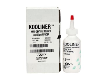 Rebasing van gebitsprotheses Kooliner poeder  img