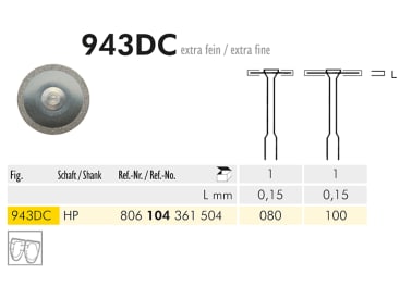 943 DC HP 080 disque diamanté img