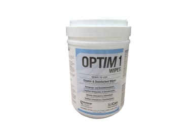 Désinfectant pour surfaces dentaires Optim 1 Wipes 15 x 18 cm img