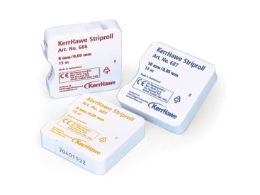 Matrijsband op rol Striproll transparant dispenser 15m img