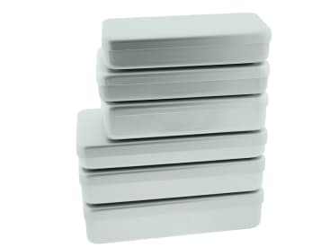 Tubs en dozen ALUMINIUM BOX GREY img