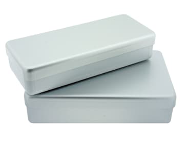Tubs en dozen ALUMINIUM BOX LARGE GREY img