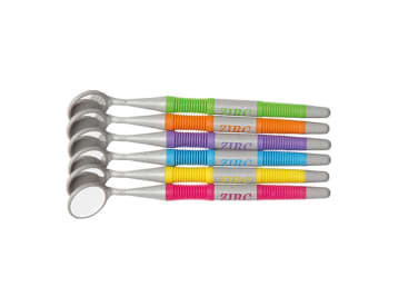 Tandheelkundige mondspiegels voor inspectie Crystal HD mondspiegel nr.5 Soft Grip assortiment Jewel img