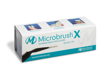 Applicatieborstels voor tandheelkundige procedures Microbrush X Refill Zwart img
