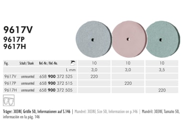 9617 H 220 disc à polir img