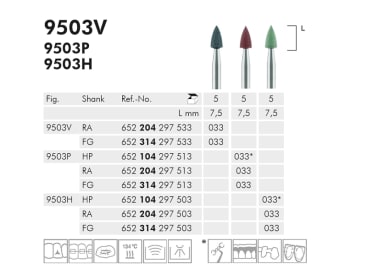 9503 H HP pointe à polir img