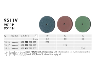 9511 P 220 disc à polir img