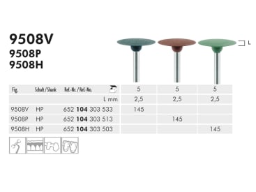 9508 V HP disc à polir img