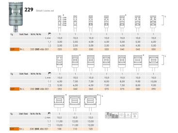 Fraises 229 instrument en acier chirurgical img