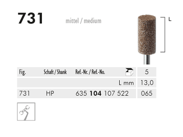 731 HP pointe à polir (brown, soft) img