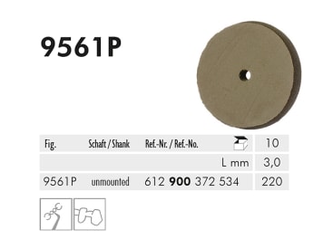 9561 P 220 disc à polir img