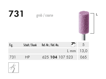 731 HP pointe à polir (pink, medium) img