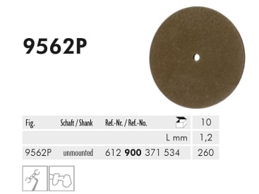 9562 P 260 disc à polir img