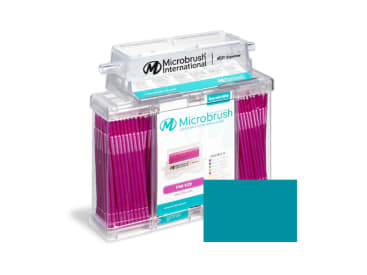 Brosse d'application dentaire MICROBRUSH+ 4x100 applicateur + dispenser kit  img